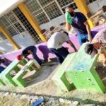 Se busca pintor y albañil para colegios